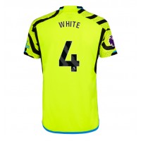 Arsenal Benjamin White #4 Replica Away Shirt 2023-24 Short Sleeve